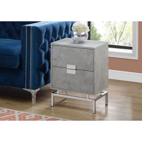 Abbott Gray 13-Inch End Table, image 4